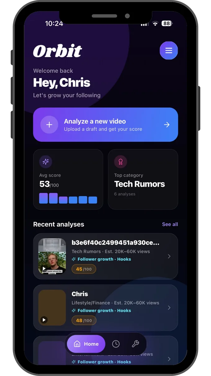 Orbit: AI video analysis