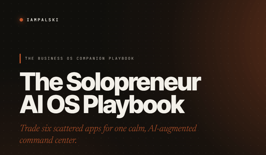 Cover of The Solopreneur AI OS